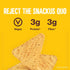7oz 3g 3g (Pack 2) HIPPEAS Chickpea Tortilla Chips, Rockin' Ranch Gluten Free Snacks, Dairy Free, Vegan, Bag, Protein