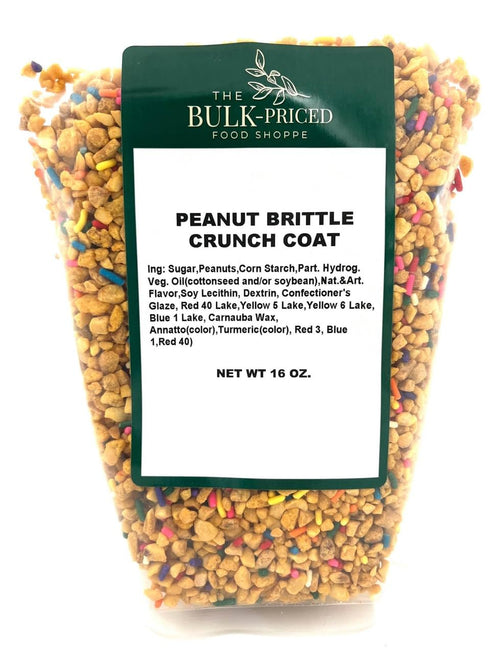 The Bulk-Priced Food Shoppe Peanut Brittle Crunch Coat Ice Cream Topping (1