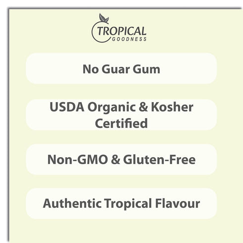 16 oz Tropical Goodness Organic Coconut Milk Powder | No Added Sugar, Dairy-Free Creamer for Coffee, Smoothies