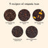 5 5 0,9 oz Kusmi Tea - Organic Black Tea Variety Box + Tea Infuser - Gift Idea for Men and Women - Flavoured Black Tea