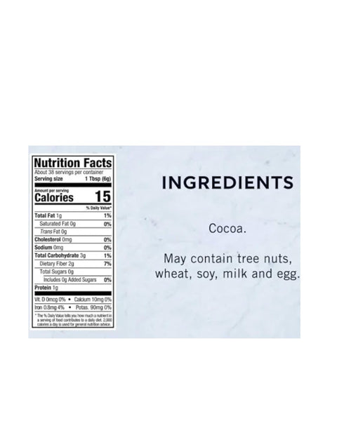 Delsmile 8 oz (227 g)(pack 2) Ghirardelli, Premium Baking Cocoa