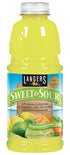 Langers Sweet and Sour Cocktail Mix, Made with Real Fruit Juice, 32