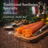 5 oz, Smeralda Bottarga di Muggine Whole Bottarga from Sardinia, Italian Grey Mullet Roe, Traditional Dried Fish Roe