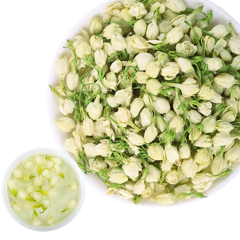 Plant Gift Dried Jasmine Flowers -3 0g/1.05oz - 100% Natural Jasmine Tea Edible Flowers