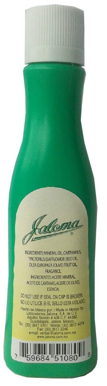 Jaloma, Sweet Oil with Olive Emollent, Aceite Suavizante Con Olivo, 2 Fl