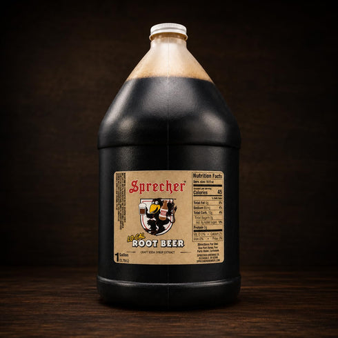 Sprecher 5 1 Low-Cal Root Beer Soda Extract Syrup, Fire-Brewed Craft Soda Concentrate, Handcrafted Gourmet Flavor