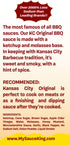 Sauce King Kansas City Low Sodium Barbecue Sauce