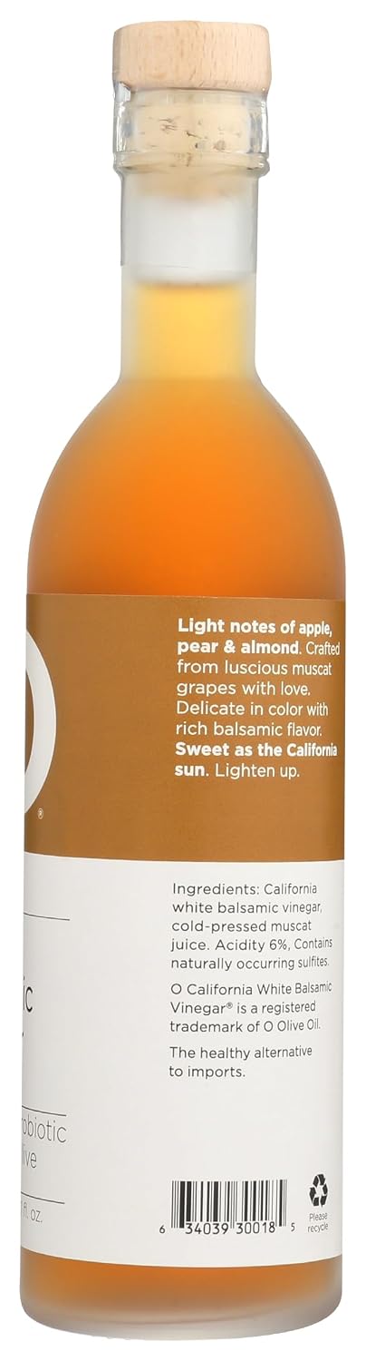 10.1 Oz O White Balsamic Vinegar, Fl