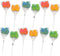 Train Shaped Assorted Suckers - 12 Pieces