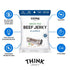 2.2 oz 8 Pack Think Jerky Classic Beef Jerky, Grass-Fed High Protein Beef Jerky, Gluten Free, No Antibiotics