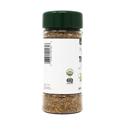 0.75 oz Badia Organic Thyme Leaves, Aromatic Herb for Soups, Stews, Meats, & Vegetables