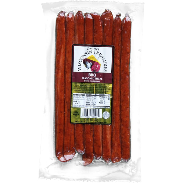 Gardner's Wisconsin Cheese, Meat Sticks (1 Ounce Sticks, Pack of 8) -