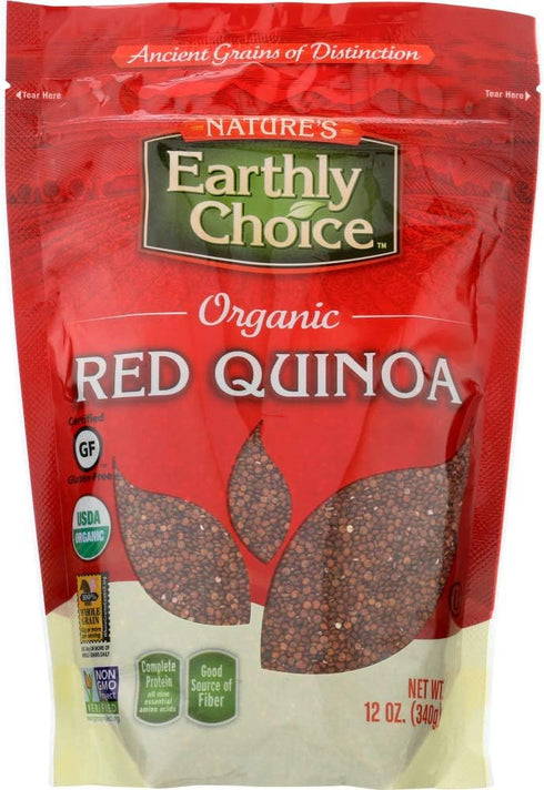 Nature's Earthly Choice Organic Red Quinoa Gluten Free - 12 oz