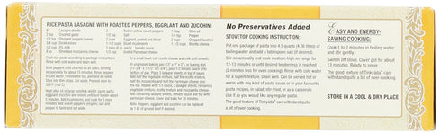 Tinkyada 10-Ounce (Pack 6) Brown Rice Pasta, Lasagne
