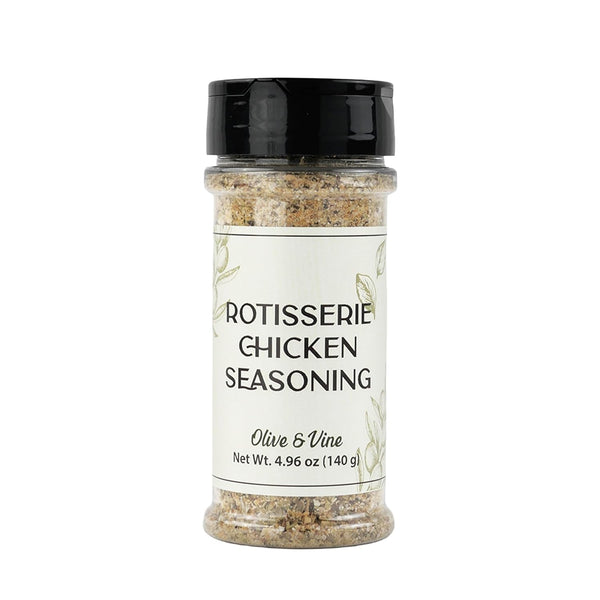 Olive & Vine Rotisserie Chicken Seasoning, Savory Blend, For Roasting & Grilling,