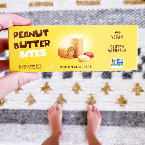 6 6 (36 PASOKIN | Natural Peanut Butter Snack | Crunchy and Creamy PB Bites | Gluten Free, Vegan Protein | Pacoca Made
