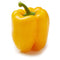 Fresh Produce Pepper Bell Yellow Conventional Whole Trade Guarantee, 1 Each