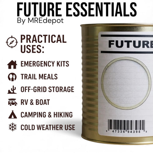 2 lb 32 oz (190 Future Essentials Iodized Salt Can of Pure, Additive-Free Table Salt with Iodine Long Shelf Life