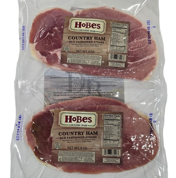 Dogwood Boutique DB Hobe's Country Ham 2/8 Oz. Old Fashioned Steaks