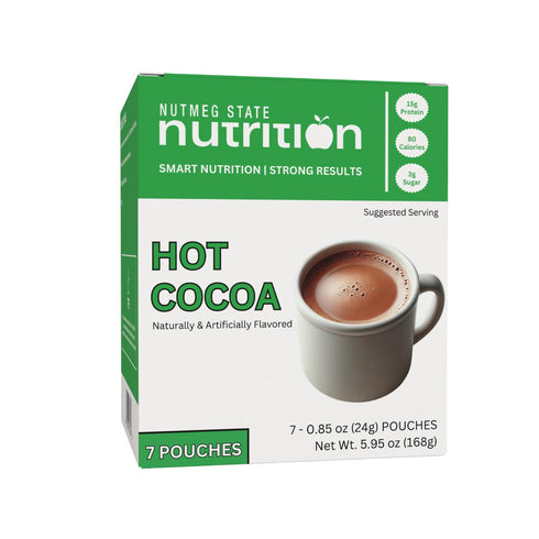 Nutmeg State Nutrition - High Protein Hot Cocoa Mix, Low Calorie Hot