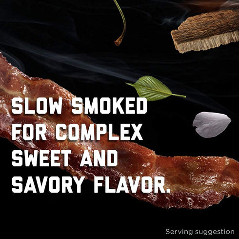 10.5 (Pack 2) HORMEL BLACK LABEL Fully Cooked Bacon - Thick Bacon Snacks for Breakfast, Ounce