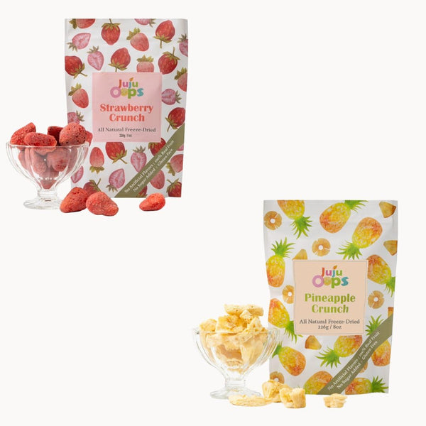 Juju Oops Freeze Dried Summer Strawberry & Pineapple Fruit Set