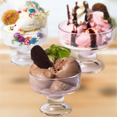 Nani Organics 8 Oz 2 Ice Cream Mix. Vanilla, Chocolate and Strawberry. Each Pocket of Makes Quarts of Delicious Premium