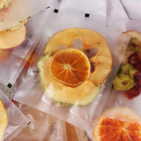 ECYC Ltd 17.6oz (500g) Natural Dried Fruit, Freeze Dried Fruit Bulk Herbal Fruit Teas Dehydrated Fruit Slices for Tea