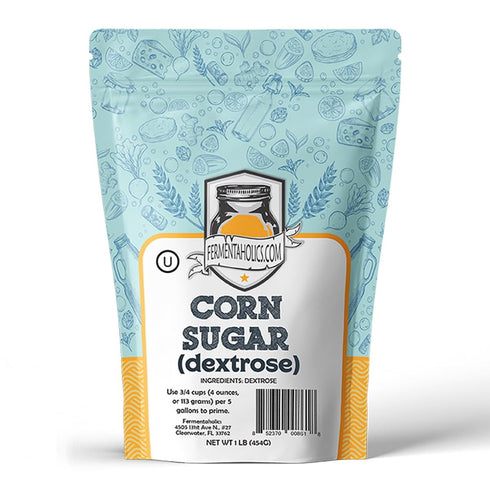 Corn Sugar Dextrose Bottling Priming Sugar 1 lb Highly Fermentable Natural Sweetener