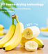 LWWTYKSPL 200g 7.05oz Natural Foods Freeze-Dried Banana Slices, Crispy Ripe Bananas for Energy, Great for Smoothies