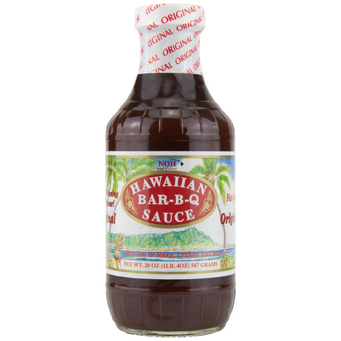 NOH Hawaiian Barbecue Sauce, 20 oz (Pack of 1) - Original Hawaiian