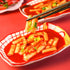 8.46 OZ (240 2 Pack DONG WON Topokki with Spicy and Sweet Sauce, Korean Rice Cake Stick, Korean Street Food, G)