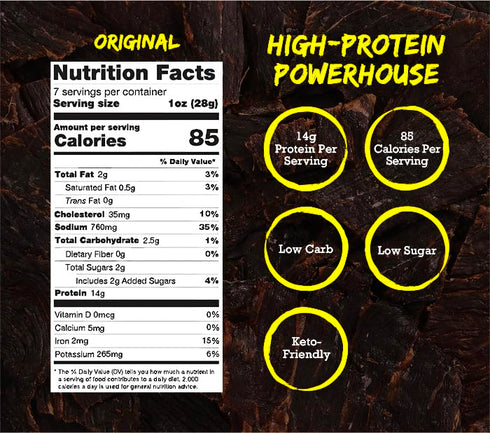7 oz Mingua Beef Jerky (The Original) Original (Mild)