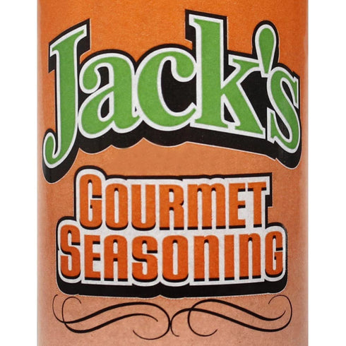 Jack's Gourmet Seasoning 6 oz Special Blend Spices for Steak Seafood Pork Hamburgers All Purpose Bottle
