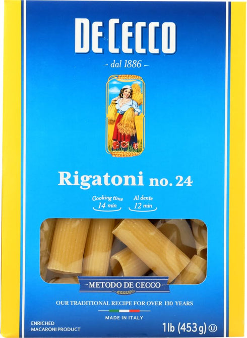 De Cecco Rigatoni 16 Ounce Boxes (Pack of 10) by De Cecco