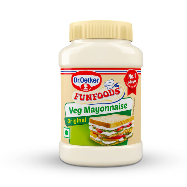 Funfoods - Mayonnaise, 275g Bottle - Veg - Eggless - India