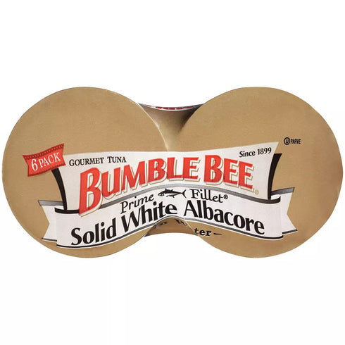 Albacore 6 pk./5 oz. Bumble Bee Prime Fillet Solid White Tuna in Water