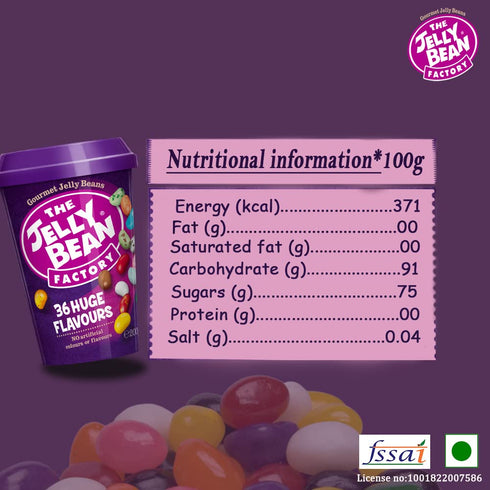 The Jelly Bean Factory 36 200g - Gourmet Flavours - Cup