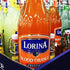 Lorina (25.4oz, 3-Pack) Sparkling Soda Water Blood Orange Flavor, Prestige Collection Naturally Flavored Carbonated