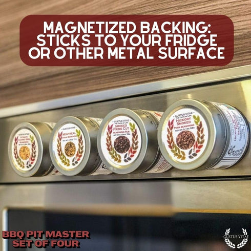 4 GLP-1 BBQ Pit Master Collection | Gourmet Seasonings & Spice Rubs | All Natural, Mon GMO | Hand Crafted in Small