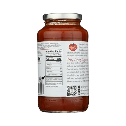 Organic Simply Red Tomato Sauce by Dave's Gourmet - Vegan & Gluten-Free