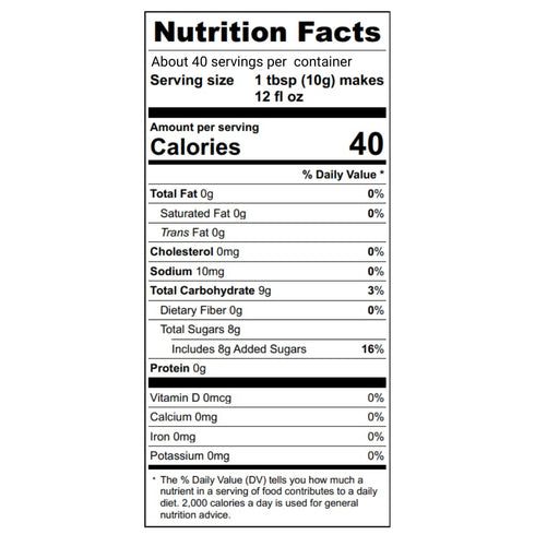 Generic 14 Cakefill Classic Horchata, Instant Beverage Mix, Ounce