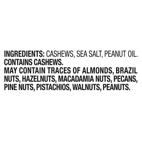 Generic 33 oz Premium Roasted Cashews MembeR Mark Sea Salt Whole Cashews