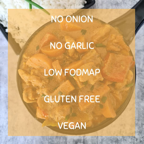 4.5oz Foddies Low FODMAP Curry Powder Mild Indian Spice Blend, No Onion No Garlic, IBS Friendly, Gluten Free, Vegan
