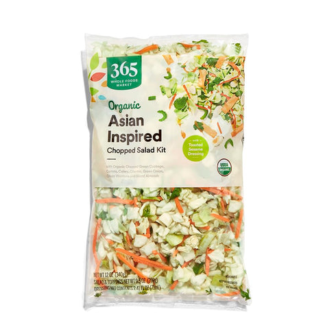 365 by Whole Foods Market , Organic Salad Kit - Asian Inspired, 12 oz