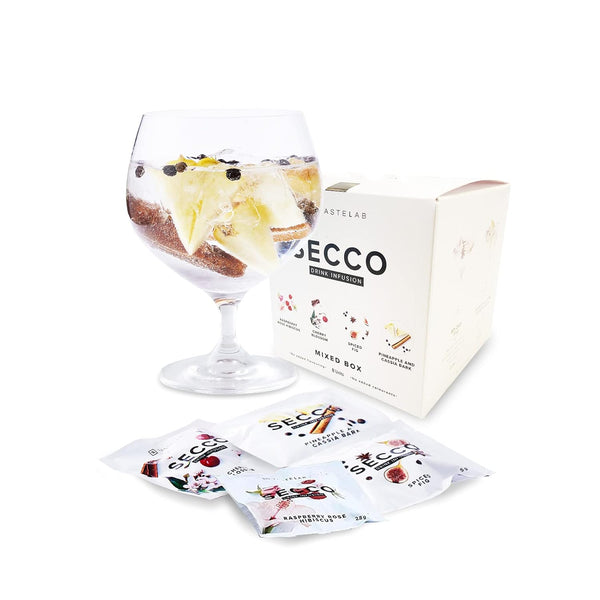 Seccos NEW Variety Box of Cocktail Infusions Hand Picked Fruits, Spices and