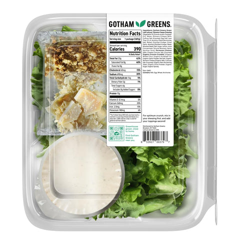 6.6 Oz Gotham Greens Caesar Salad Kit