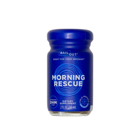 2 Pack 12 Bailout Wellness - Morning Rescue, Liquid Hydrating Drink, Fluid Ounces