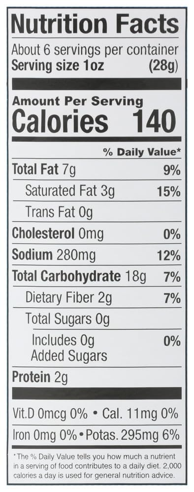 5.6 The Good Crisp Company, Potato Crisps Sea Salt Vinegar, Ounce