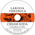 Larissa Veronica Cream Soda Colombian Coffee (Single Serve K-Cup Pods) (Gourmet, Naturally Flavored, Whole